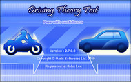 Driving Theory Test Software screenshot